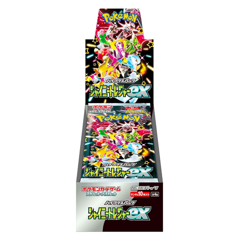 Pokemon Shiny Treasure ex High Class sv4a Japanese Booster Box SEALED