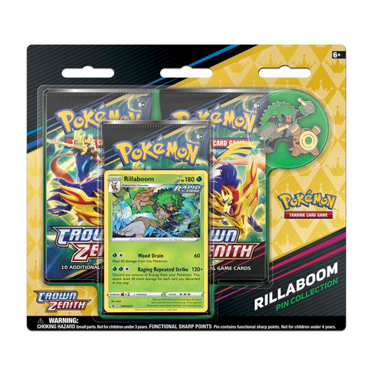 Pokémon TCG: Crown Zenith & Pin Collection - Rillaboom