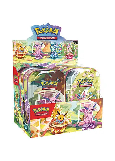 Pokemon TCG: Prismatic Evolutions - Mini Tins Set of 8 (PRE-ORDER)